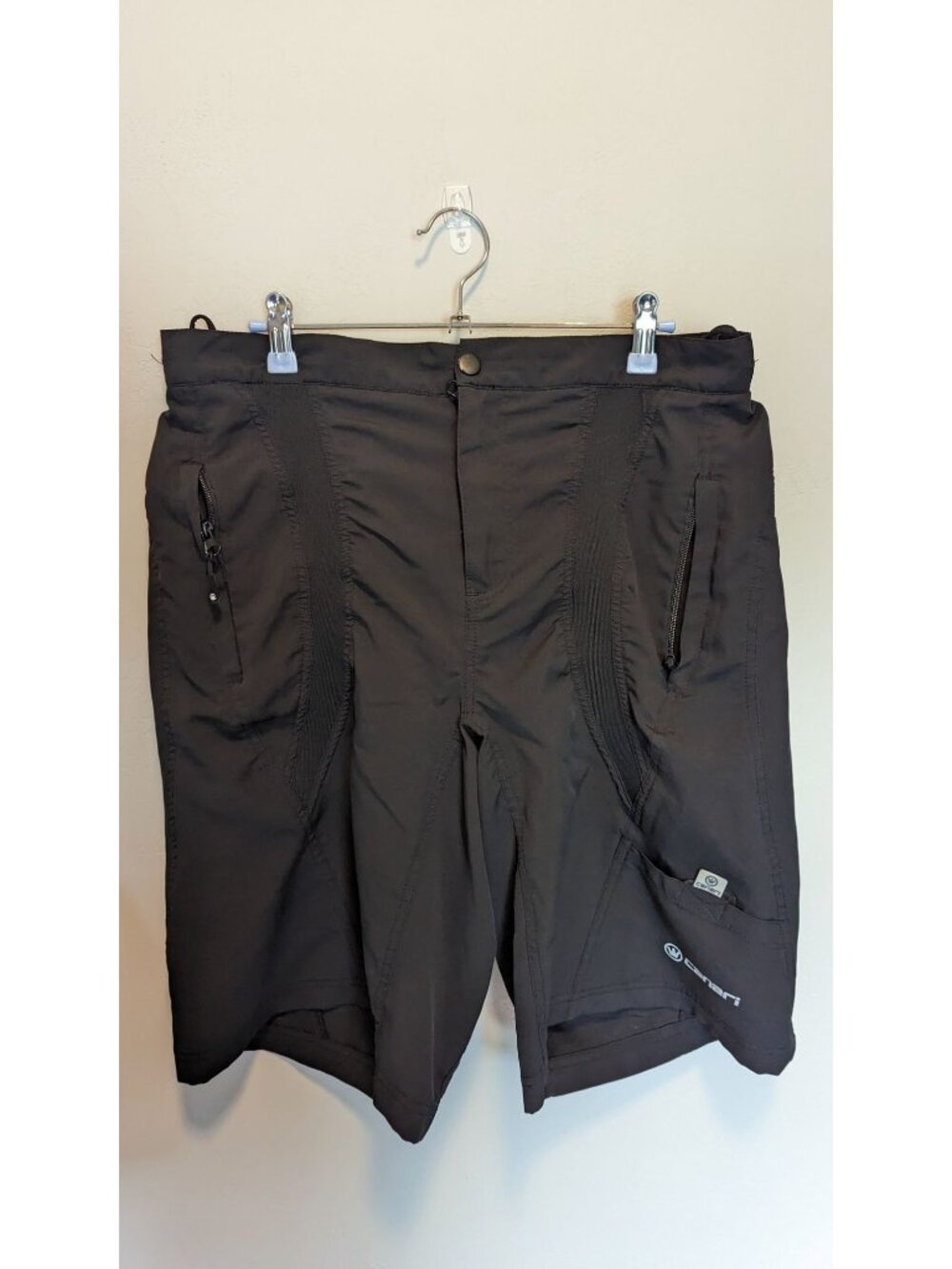 Canari Mens Black Cycling Shorts XL